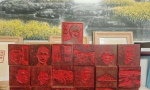 他篆刻的非遗文创作品，连成龙、毕飞宇都爱不释手