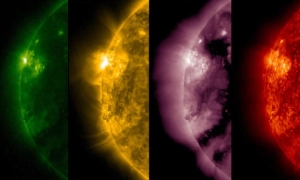 风云四号C星发布首套观测图像