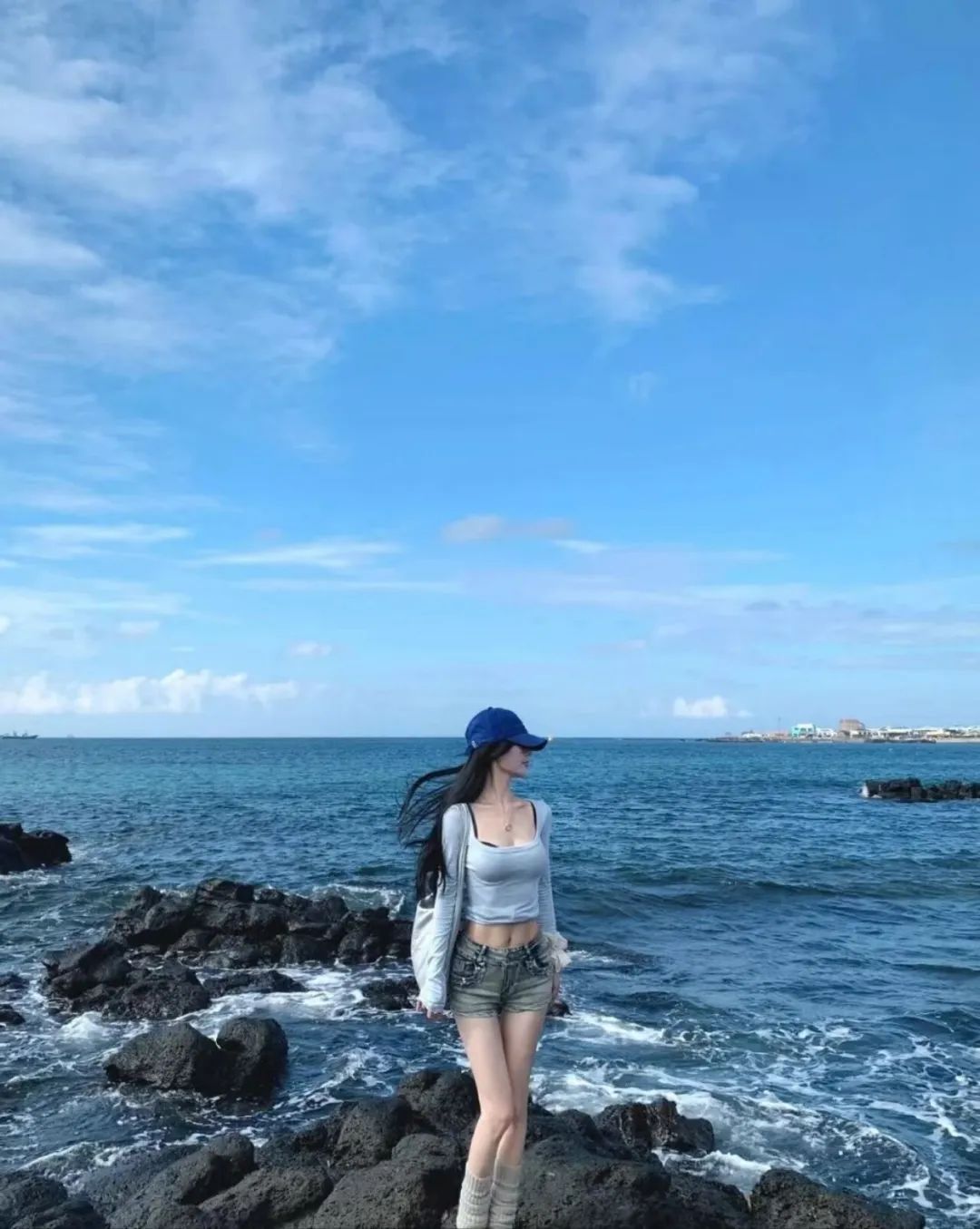 对不起，我一直以为济州岛的海是P的！