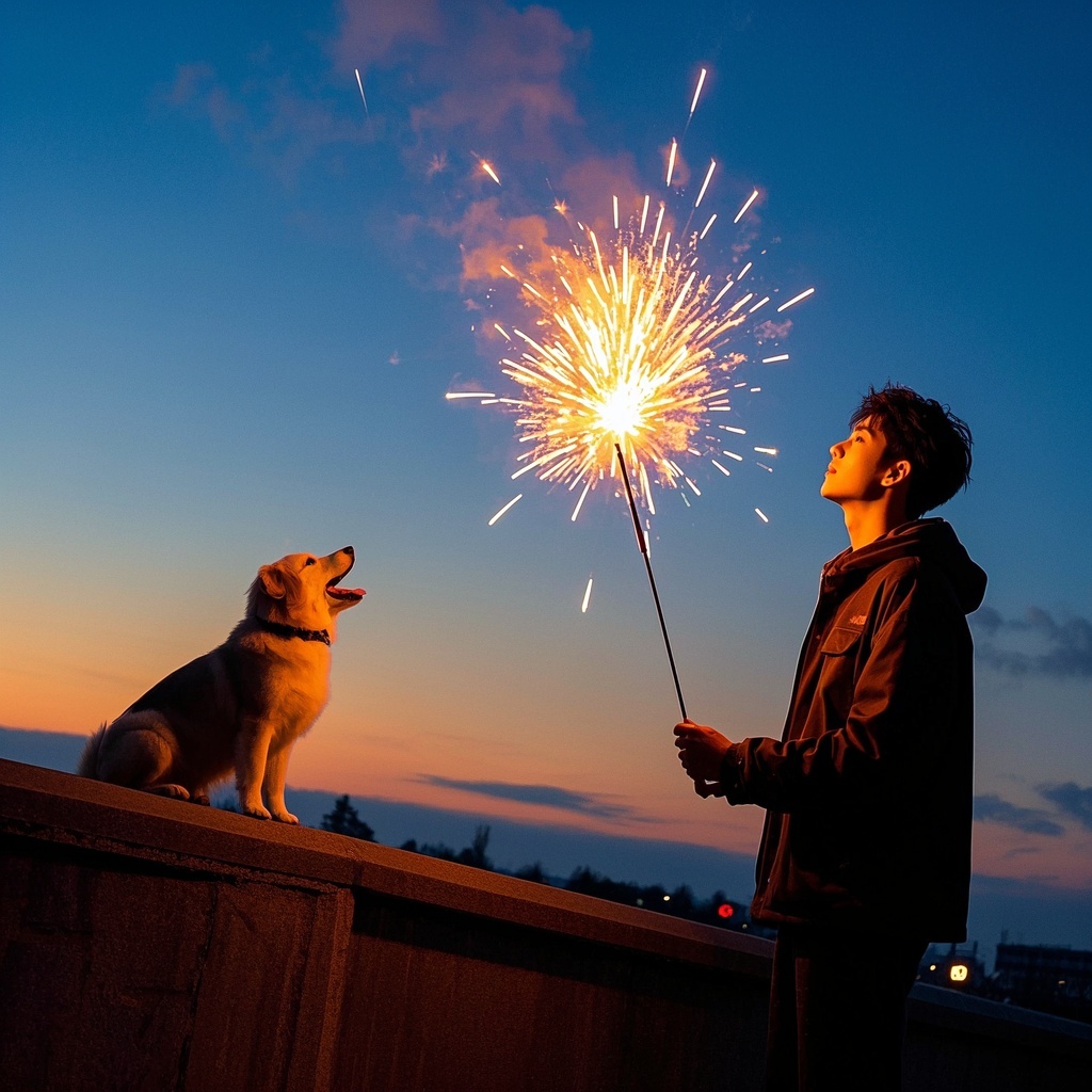 —手持烟火以谋生，心怀诗意以谋爱