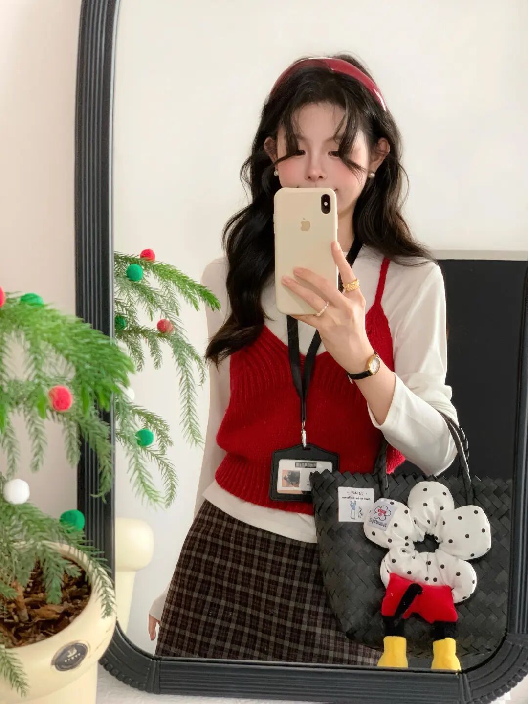 早秋韩系针织穿搭，叠穿撞色都好好看！