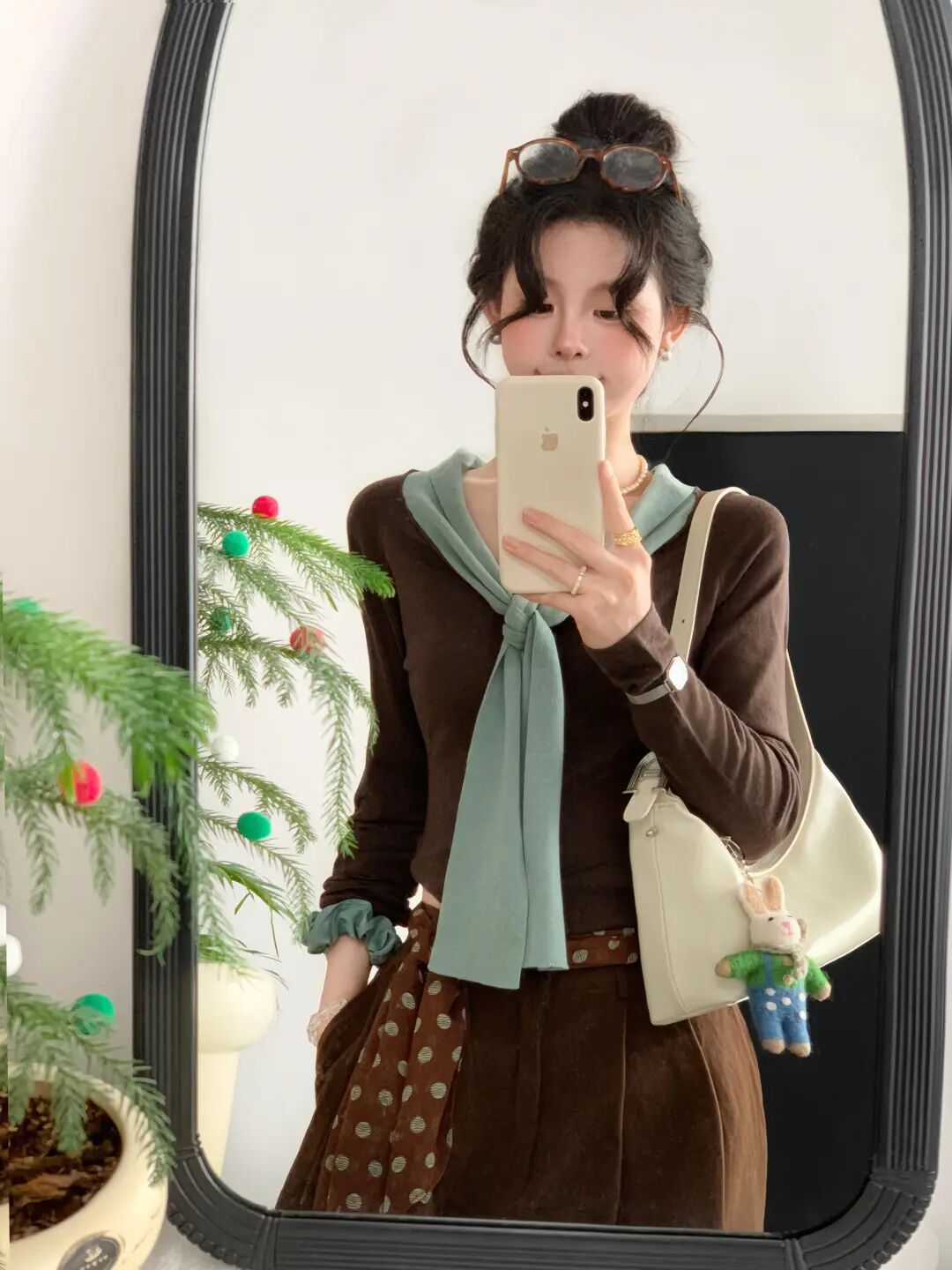 早秋韩系针织穿搭，叠穿撞色都好好看！