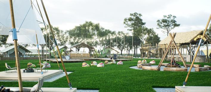 “竹野听风”营地项目即将开放