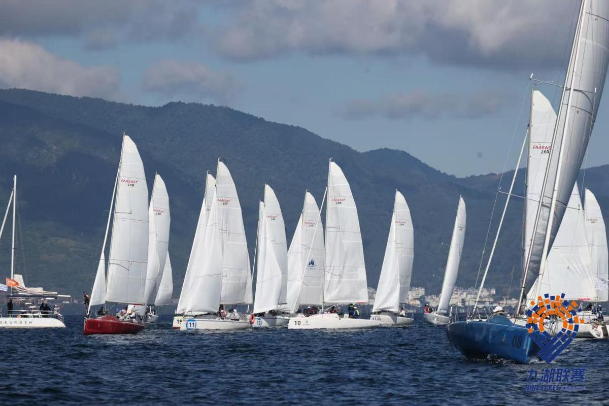 抚仙湖站帆船赛