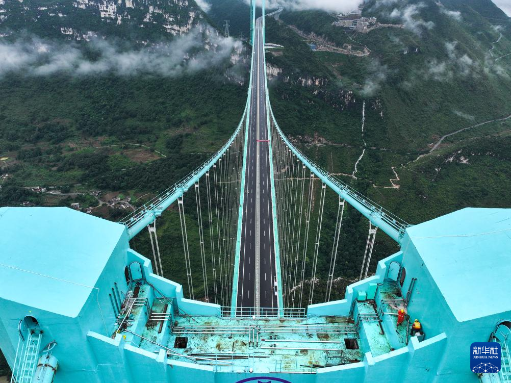 新的世界第一高桥进入建成通车倒计时