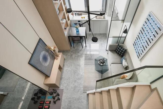 33平loft单身公寓现代风