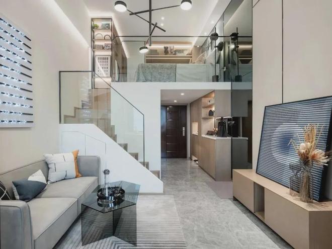 33平loft单身公寓现代风