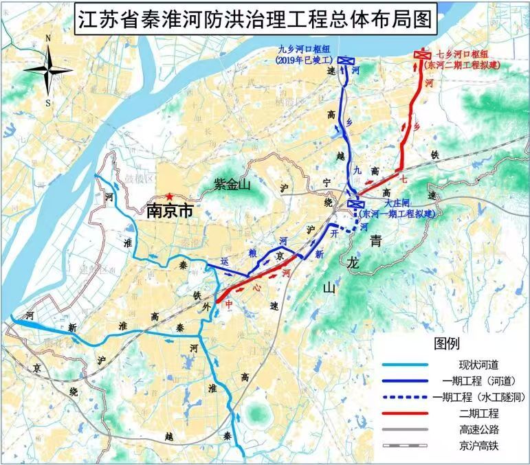 南京文化名河秦淮河时隔50年再辟新河道