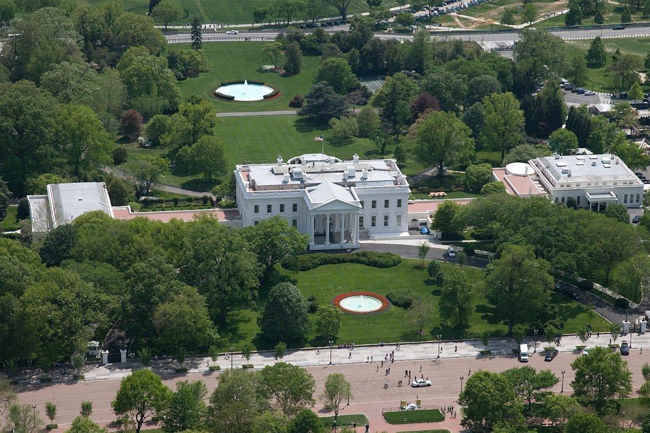 美国白宫东翼已被彻底拆除