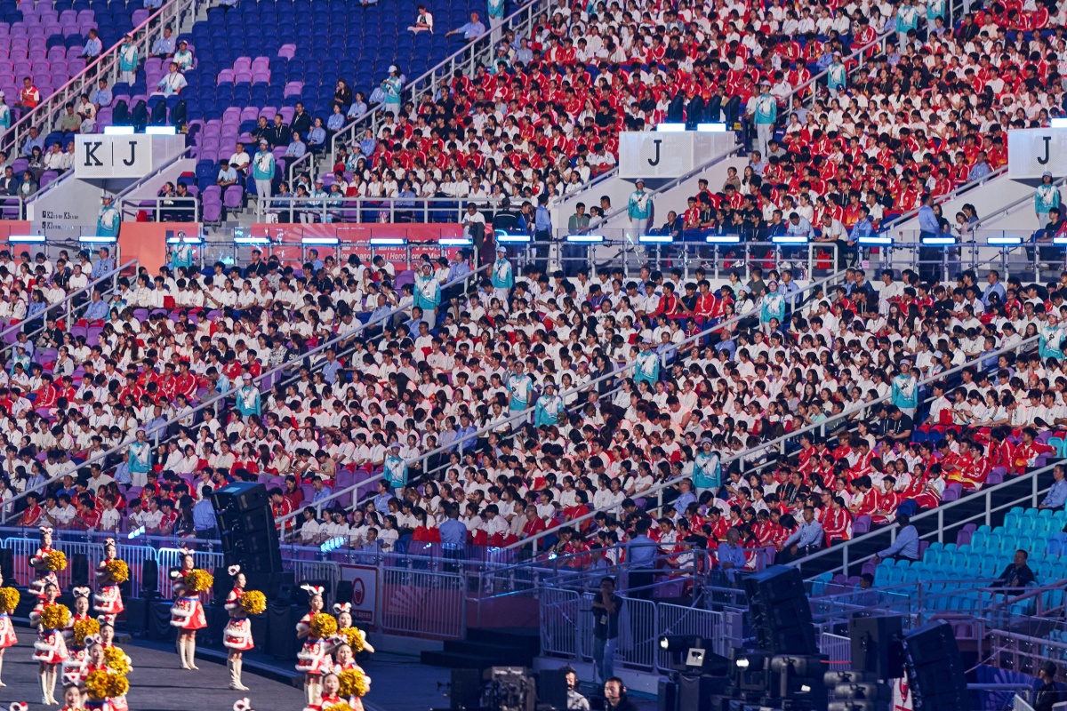 十五运会开幕式全要素彩排