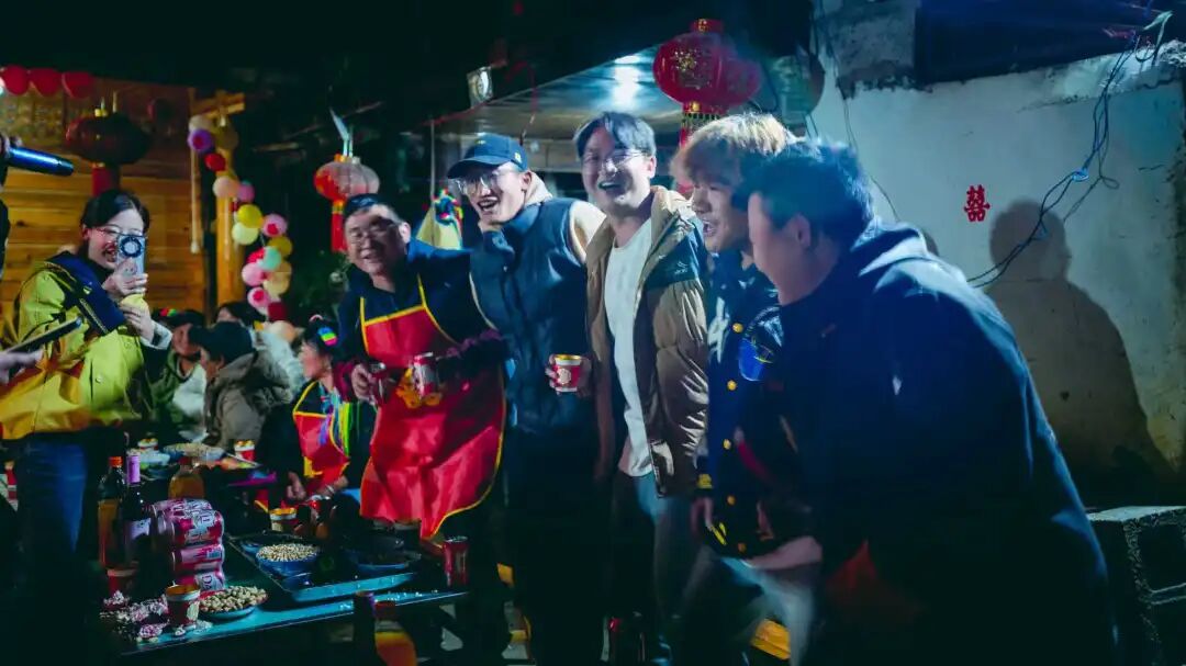 石家本藏族婚礼的狂欢之夜