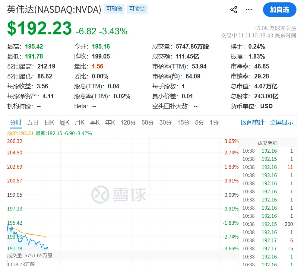 AI科技股，继续跳水