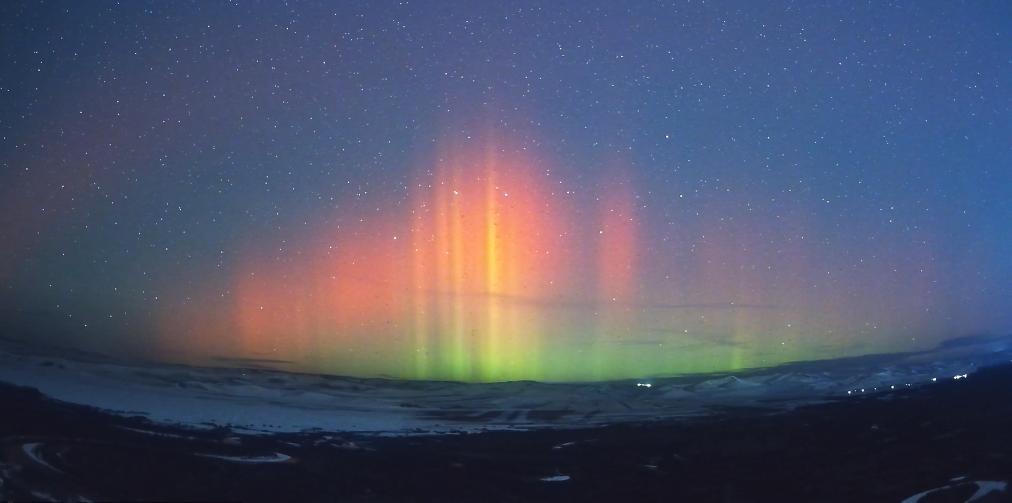 我国北方多地拍到了极光！