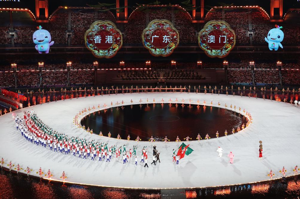 全运之桥 共画湾区同心圆