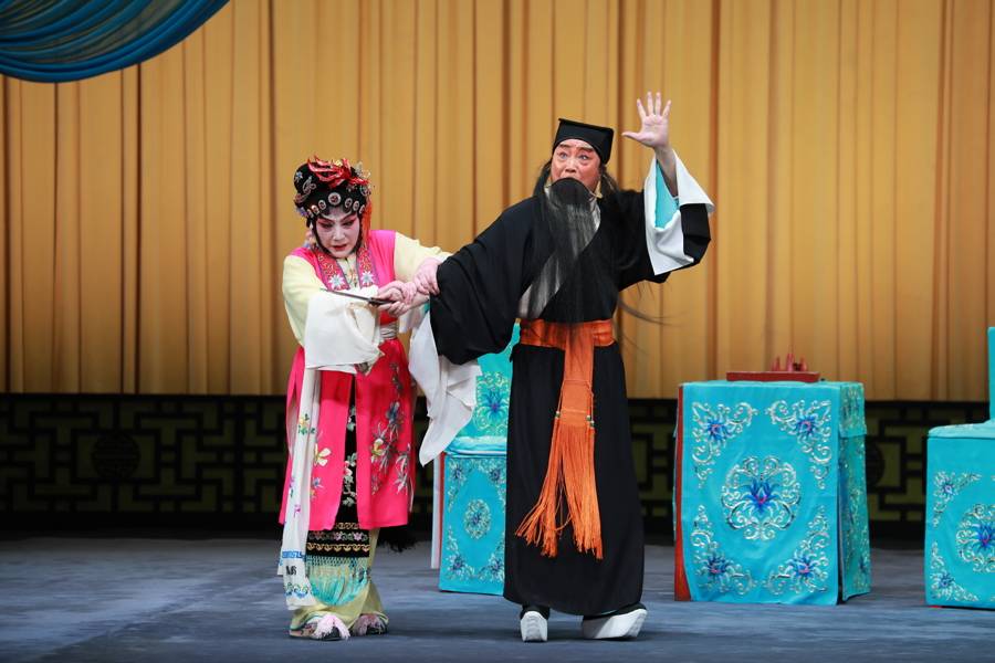 梁谷音陈少云五年后再演《乌龙院》