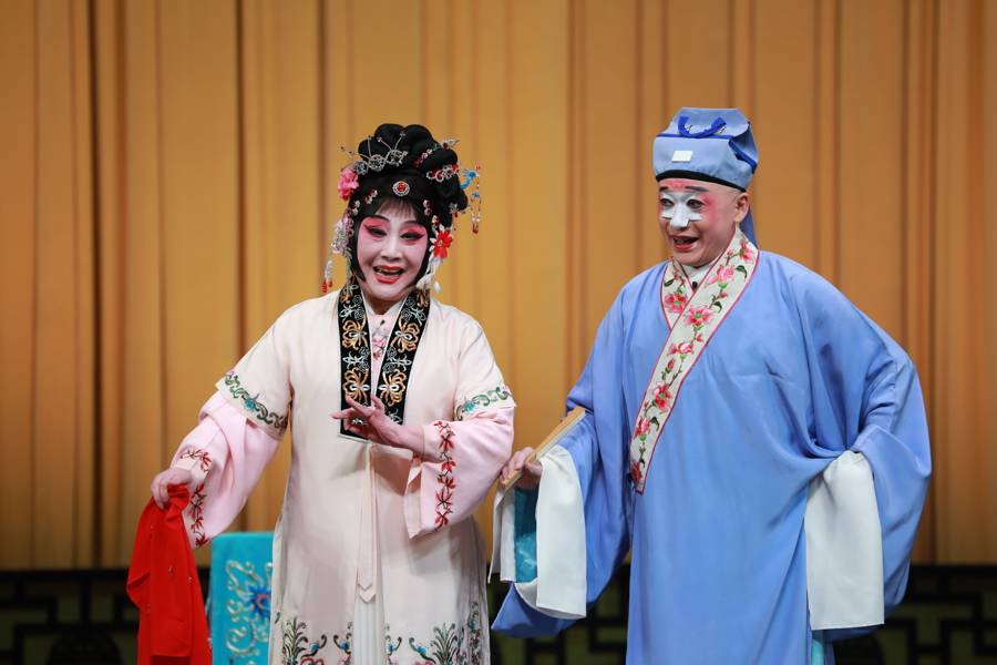 梁谷音陈少云五年后再演《乌龙院》