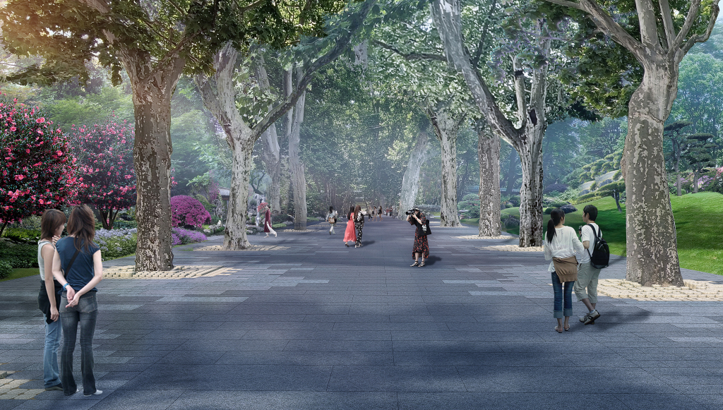 上海静安公园将开启9个月的闭园改造