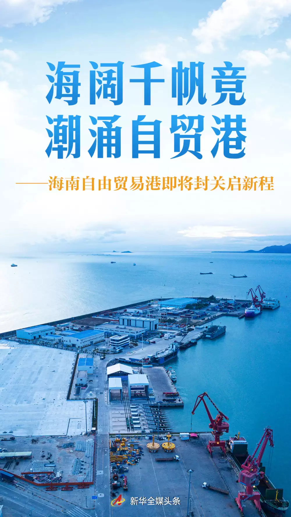 海阔千帆竞 潮涌自贸港